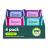 goodwipes Flushable Butt Wipes - Extra Large Adult Wet Wipes For Women