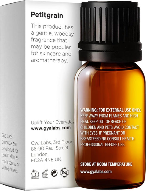 Set Set 2x0.34 oz Petitgrain Essential Oil for Skin & Lavender Essential Oil for Diffuser - Aromatherapy Grade