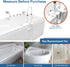 HEPO Adjustable Bathtub Safety Rail for Elderly, Tub Grab Bar for Bathroom, Assistance Bathtub Handle Clamp for Seniors