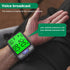 Automatic Wrist Blood Pressure Monitor with Voice, Digital 3 Color Backlit LCD Display, 240 Readings for Dual Users