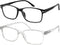 Success Eyewear Computer Glasses - 2 Pack Anti Glare Reflection Classic Reading Glasses for Men and Women