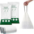 SONGMICS Trash Bags for 8-Gallon Trash Cans | 90 Count | Drawstring Kitchen Garbage Bags | Liner Code 30A