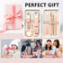 Manicure Set Nail Clipper Set, Stainless Steel Personal Care Tools for Women Men with Portable Travel Case