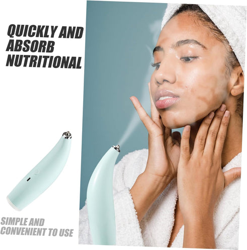 Portable Handheld Facial Mister - Oxygen Injection Steamer for Women