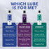 Pack 30 Water-Based Lubricant Travel Single-Use Sachets, Long-Lasting Personal Lube for Men Women Couples