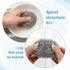SHENLIU 100 15 Pieces Steel Wool Scrubber, Gram Metal Scourers Stainless Steel Scrubber Bulk for Cleaning Kitchen