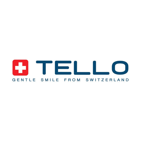 TELLO 4920 Adult Soft Swiss Toothbrush, Gentle Cleaning with Ergonomic Handle, 3 Count