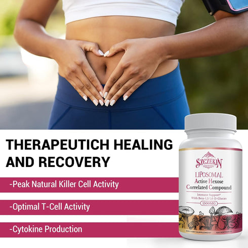 1500mg Liposomal Active Hexose Correlated Supplement, 240 Soft Gels, Beta-Glucans, Immune System Support