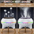 Mor bou 7 2 10ml Morbou Essential Oil Diffuser Jellyfish Mist Dancing with Music Aromatherapy, Colorful Lights Hotel