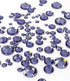 Tanzanite (539) 144 pcs Swarovski 2058/2088 Crystal Flatbacks Purple Violet Rhinestones Nail Art Mixed Sizes