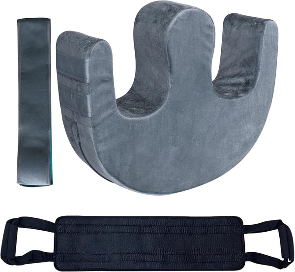 MissSoul Bedridden Patient Turning Device with Fixing Strap and Transfer Nursing Sling Lift