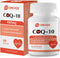 CoQ10 400mg Softgels, High Absorption Coenzyme Q10 Supplements for Heart Health, 60 Gluten Free Softgels