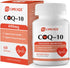 CoQ10 400mg Softgels, High Absorption Coenzyme Q10 Supplements for Heart Health, 60 Gluten Free Softgels