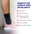 Neo-G Airflow Ankle Compression Sleeve - Sports Daily Wear - Compression Ankle Brace for Weak Ankles and Joint Pain -