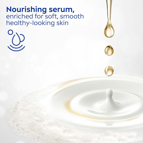 NIVEA Nourishing Botanical Blossom Body Wash for Dry Skin, 20 Fl Oz