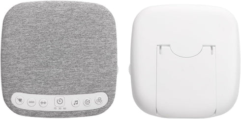 YUEYASHUX 18 White Noise Baby Machine Sleep Aid for Baby and Adults Portable Sound Soothing Machine Gray and White