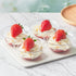 Qeirudu 6 oz Hard Plastic Bowls, 80 Pack Disposable Clear Dessert Bowls for Ice Cream, Fruits, Salad