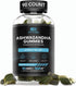 Ashwagandha Gummies 1500mg | Stress Relief, Immune Support, Calm Mood | 90 Count, Natural Strawberry Flavor