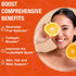 Vemluta 2 Pack 2000mg Gummies D3 5000IU,Elderberry Immune,Antioxidant 120Count Liposomal Vitamin C Complex Rose Hips