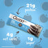 Quest Nutrition Cookies & Cream Protein Bars - 21g Protein, 1g Sugar, 4g Net Carb, Gluten Free, Keto Friendly, 12 Count