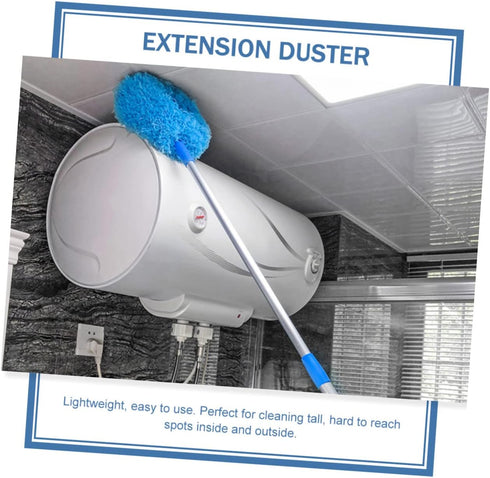 Zerodeko Washable Duster, Outdoor Cleaner Duster for High Ceilings and Fans, Cobweb Remover Wall Duster