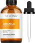 Velona Orange Essential Oil - 4 oz | 100% Pure Natural | for Aromatherapy, Massage, Skincare, Soapmaking
