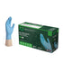X3 Blue Nitrile Disposable Industrial Gloves, 3 Mil, XX-Large, Box of 100, Latex/Powder-Free