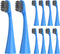 Replacement Toothbrush Heads 10 Pack Compatible with BURST Kids Electric Toothbrush, Soft Charcoal Bristles