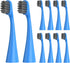 Replacement Toothbrush Heads 10 Pack Compatible with BURST Kids Electric Toothbrush, Soft Charcoal Bristles