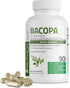 Bronson Bacopa | 1200mg Equivalent from 8:1 Extract | 90 Vegetarian Capsules - Supports Healthy Brain Function