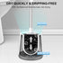 SetSail Toilet Brush and Holder - Automatic Bathroom Bowl Cleaner Scrubber, Ventilated, White-pp