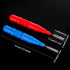 BBTO 100 Pcs Braces Dental Brush Flosser, Interdental Brush Toothpick for Oral Dental Cleaning Tool (Red and Blue)