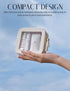 Small Clear Cosmetic Bag for Purse - Mini Makeup Bag for School, Waterproof Square Pouch with Zipper