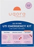 Uqora Urinary Tract Infection Emergency Kit, UTI Pain Relief and Infection Control, UTI Test Strips