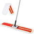 36" Commercial Dust Mops with 59" Extendable Handle, Heavy Duty Wet and Dry Mop for Marble, Tile, Hardwood Floor