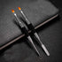 Kalolary Poly Gel Dual Brushes for Nails - Acrylic Nail Brush with Spatula & Cuticle Pusher Tools (2Pcs)