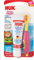 Vary,1 Set NUK Toddler Tooth and Gum Cleanser with Toothpaste, Colors May