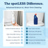 spotLESS MATERIALS Toilet Coating, Toilet Coating Spray for Ceramic and Porcelain, Water Repellent Barrier, Helps