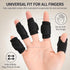 Hipifans 10Pcs/Set Adjustable Finger Splint for Trigger Finger, Arthritis & Mallet Finger Support, Breathable Finger