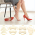 Geyoga 12 Pairs Heel Grips Liner Cushions Inserts for Loose Shoes, Metatarsal Pads and Adjustable Toe Filler Inserts