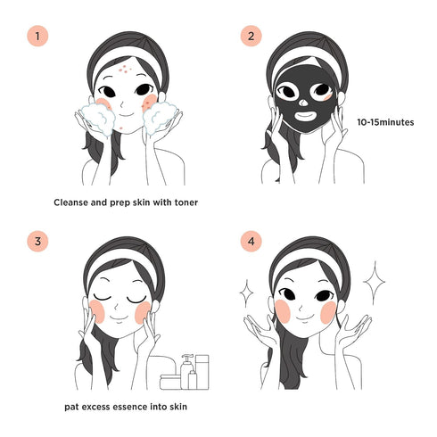 Veraclara Facial Face Mask, Korean Skin Care Mask Combo (12COMBO) for Nourishing and Revitalizing Skin