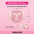 SKIN GYM Cryo Chill Ice Face Mask with Ice Beads - Ice Mask For Face with Custom Straps for Advanced Cold Therapy, Face Ice Pack for Dark Circles & Face Depuffer, Facial Care Spa Gifts for Women