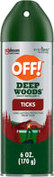 OFF! Deep Woods Insect Repellent Aerosol | Bug Spray with Long Lasting Protection, 6 oz