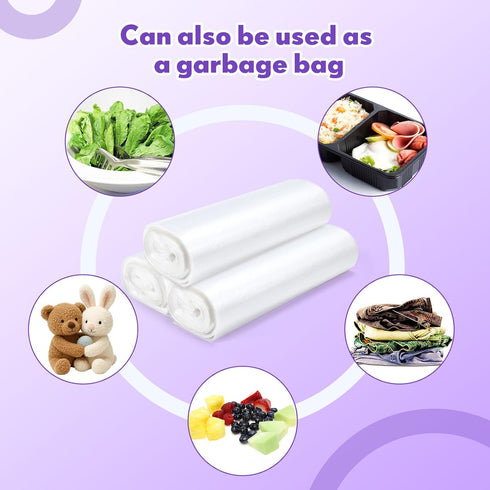 Lerheedi 600 2 11.81 15.63 Inch Pcs/ Roll Sanitary Napkin Receptacle Liner, Sanitary Napkin Disposal Bags Feminine