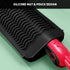 ZAXOP Resistant Silicone Mat Pouch for Flat Iron, Curling Iron, Hot Hair Tools (Black)