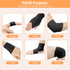 18 Pack Self Adhesive Bandage Wraps - 1"/2"/3" Black Cohesive Medical Tape for Wounds