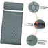Set Acupoint Massage Pillow and Yoga Mat with Portable Bag, Shiatsu Acupressure Therapy Cushion for Relief