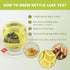 FullChea - Nettle Leaf Tea Bags, 25 Teabags, 1.5g/bag - Naturally Stinging Nettle Tea, Support Eye Health & Strengthen