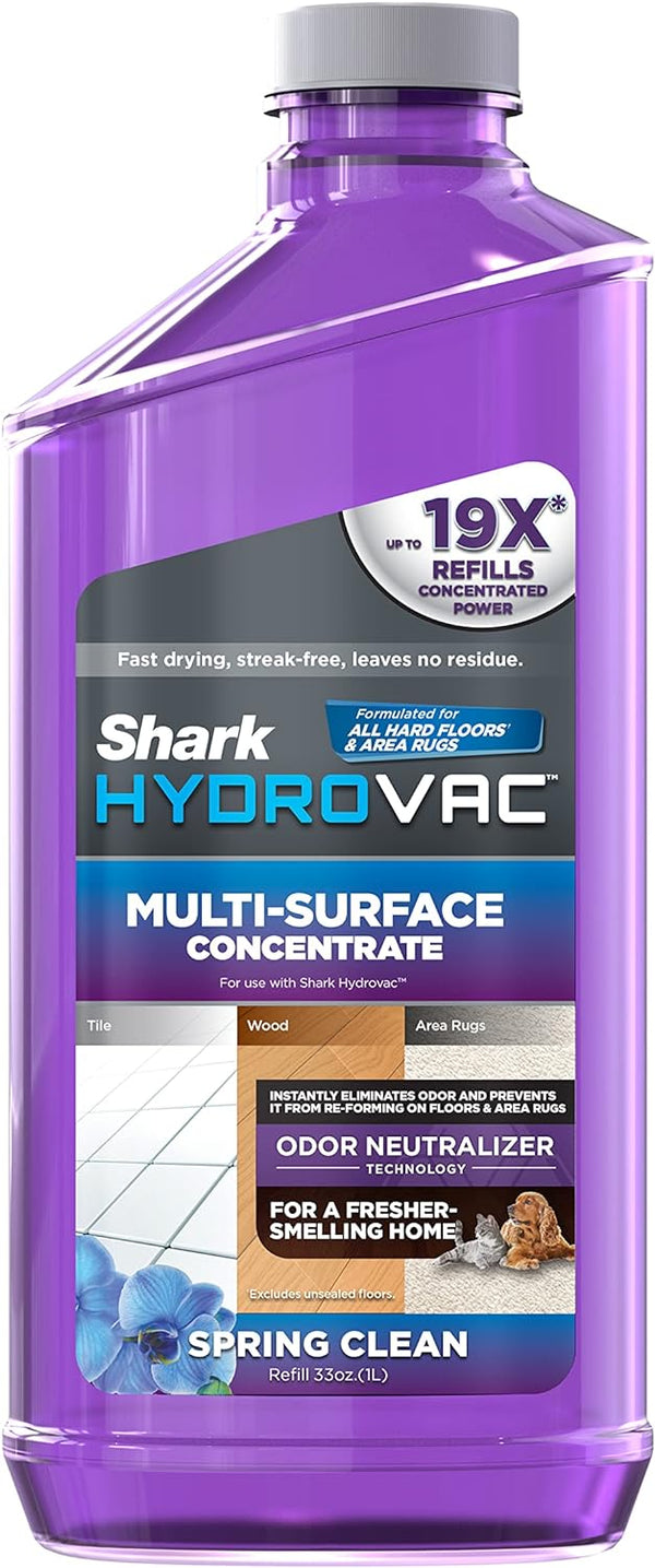 Shark HydroVac Multi-Surface Concentrate - Odor Neutralizer for Hard Floors & Area Rugs