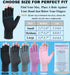 2 Pairs Arthritis Gloves - Hand Compression Gloves for Pain Relief, Carpal Tunnel, Joint Support (Pink, Medium)